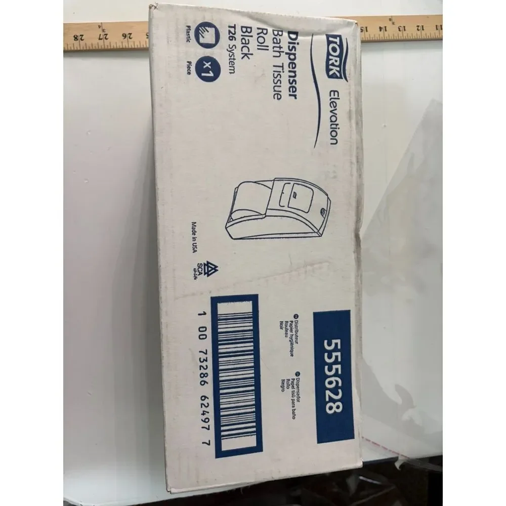 Tork Elevation Dispenser Bath tissue roll Black T26 #555628